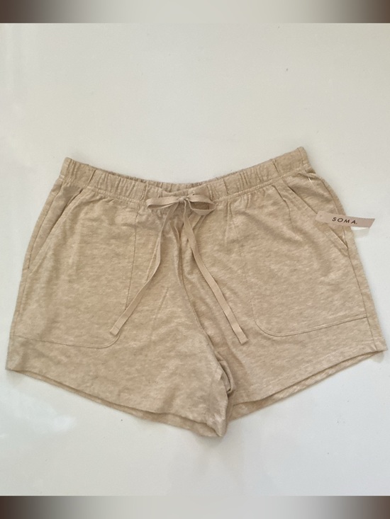 Soma Pants - Soma Most Loved Cotton Sleep Shorts Heather Shel